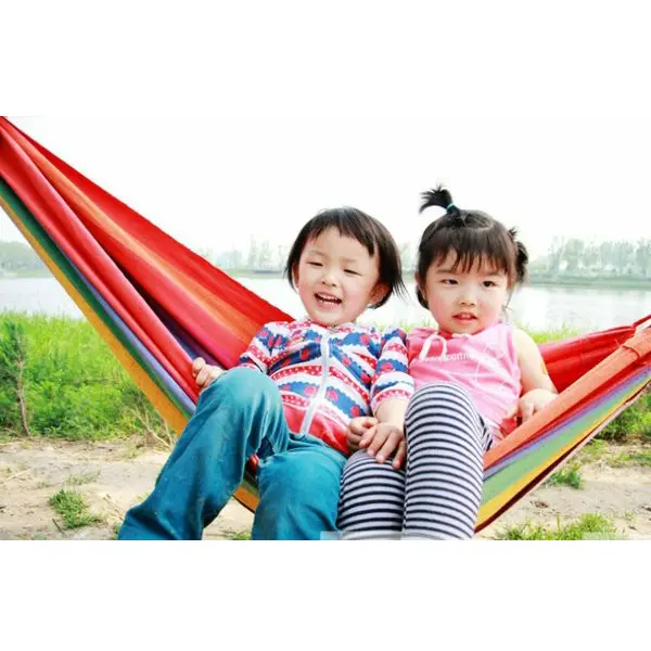 Hammock Colorful Kasur Gantung Ayunan Tempat Tidur Camping Single Series Outdoor 2