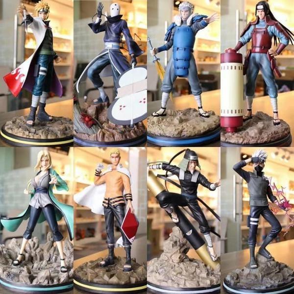 PVC HOKAGE SENJU TOBIRAMA KAKASHI TSUNADE MINATO FIGURE NARUTO SEMI RESIN 0