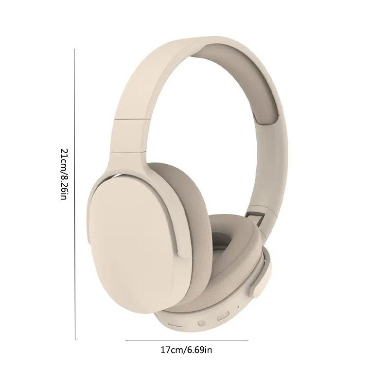 Wireless Headphones, Subwoofer Stereo Gaming Headset, Foldable Portable Wireless Earbud, Noise Canceling Headphones with Microphone, Electronics Audio, Gaming Headset, Head-mounted Earphones 1