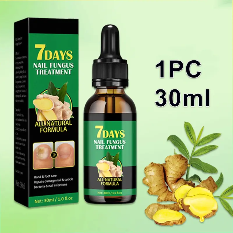 EELHOW Nail Repair Gel Strengthen Brighten Toenails Foot Nail Care Treatment Ginger Kutek 6