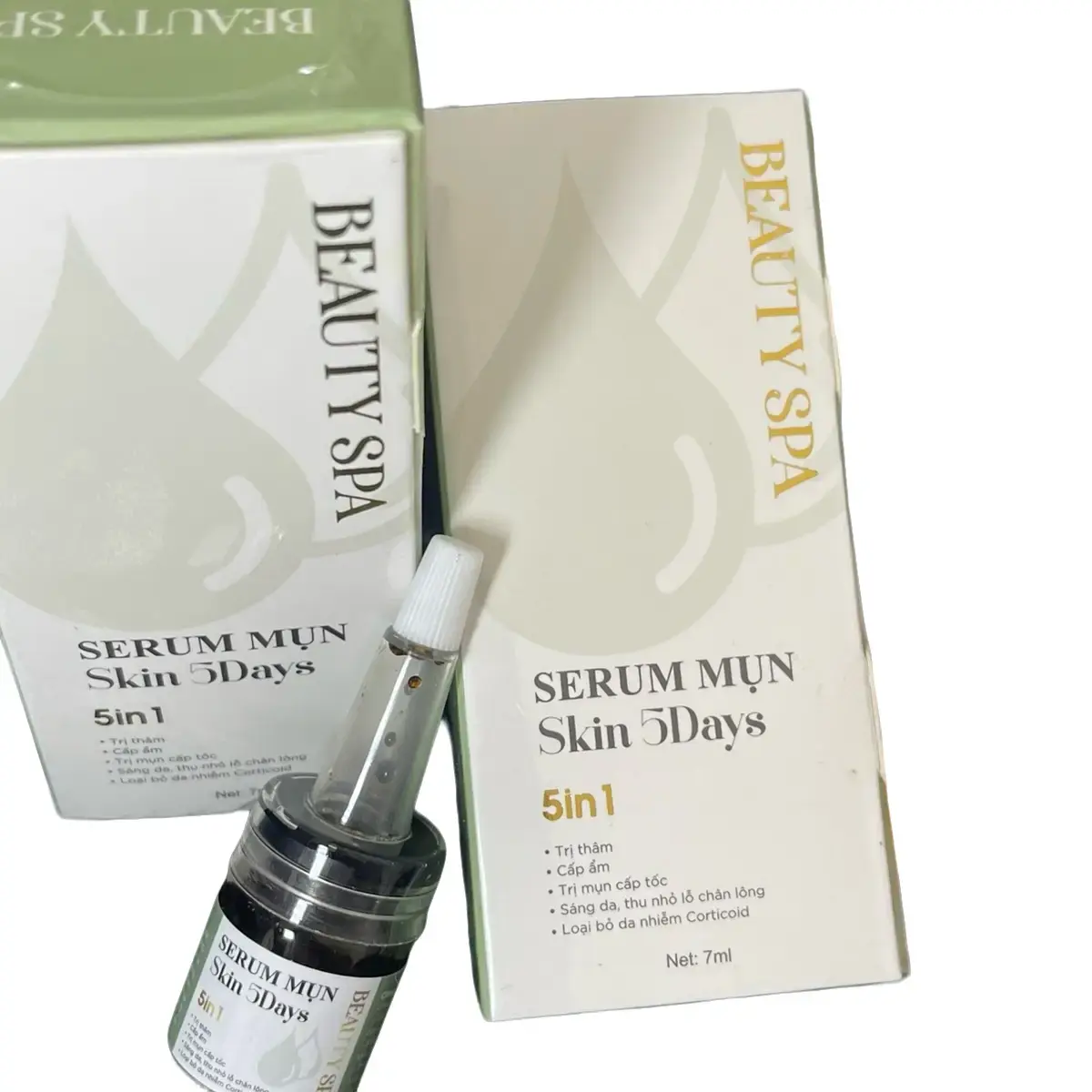 TRỊ MỤN SKIN 5 DAYs  ️ Bạn đang loay hoay khi mãi quẩn quanh bên làn da đầy mụn mà mãi chưa tìm ra một sản phẩm nào phù hợpThì yên tâm em đây nắm trong tay bí quyết cả ấy ạ   TRỊ MỤN SKIN 5 DAYs - Cam kết sau 7-10 ngày khỏi đến 60-90% serum mun
