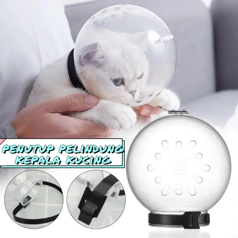 Pelindung Kepala Kucing/Pelindung Kepala Kucing Penutup Kucing Anti Gigitan/Perawatan dan Perawatan 0