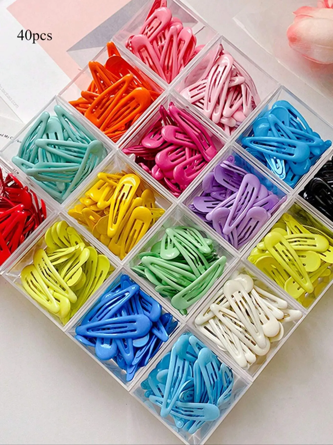 Random Color Cute Hair Clips, Casual and Versatile Hair Accessories for Women, Trendy Accessories for Party and Daily Life Christmas Gift