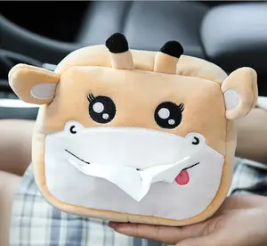 HL0235 Tempat Tisu Mobil Boneka Kotak Tisu Interior Mobil Karakter Car Hiasan