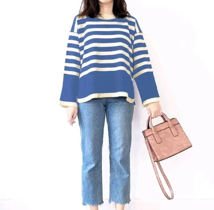 Alexi Store Baju Atasan Wanita Rajut Korean Style Luna Blouse Atasan Wanita 0