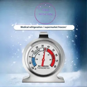 Termometer Analog Kulkas Freezer (-20 sd 80) / Termometer Freezer /  Termometer Kulkas