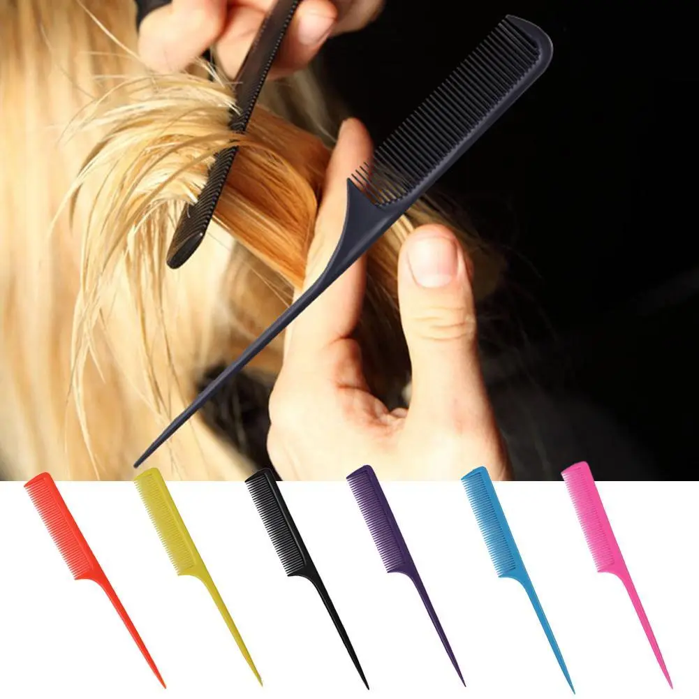 Hair Comb Sikat Rambut Murah Plastic Pointed Tail Comb Ready Stock Rat Brush Comb Malaysia Tail