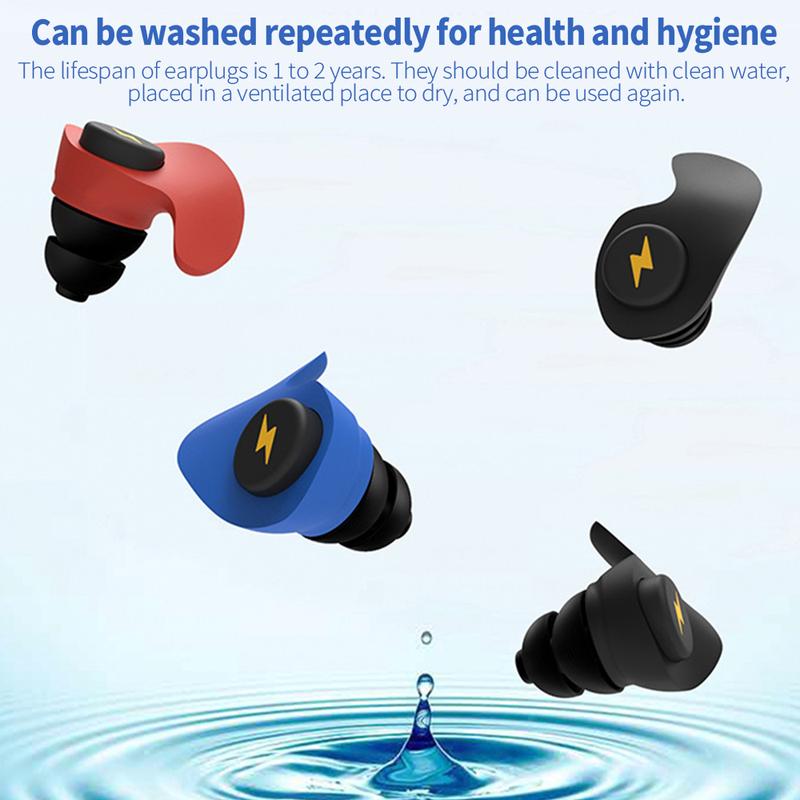 Product Introduction of Silicone Sponge Sleeping Ear Plugs Portable Soundproof Earplugs Soft Foam Anti-noise Earplug Travel Noise Reduction 21
