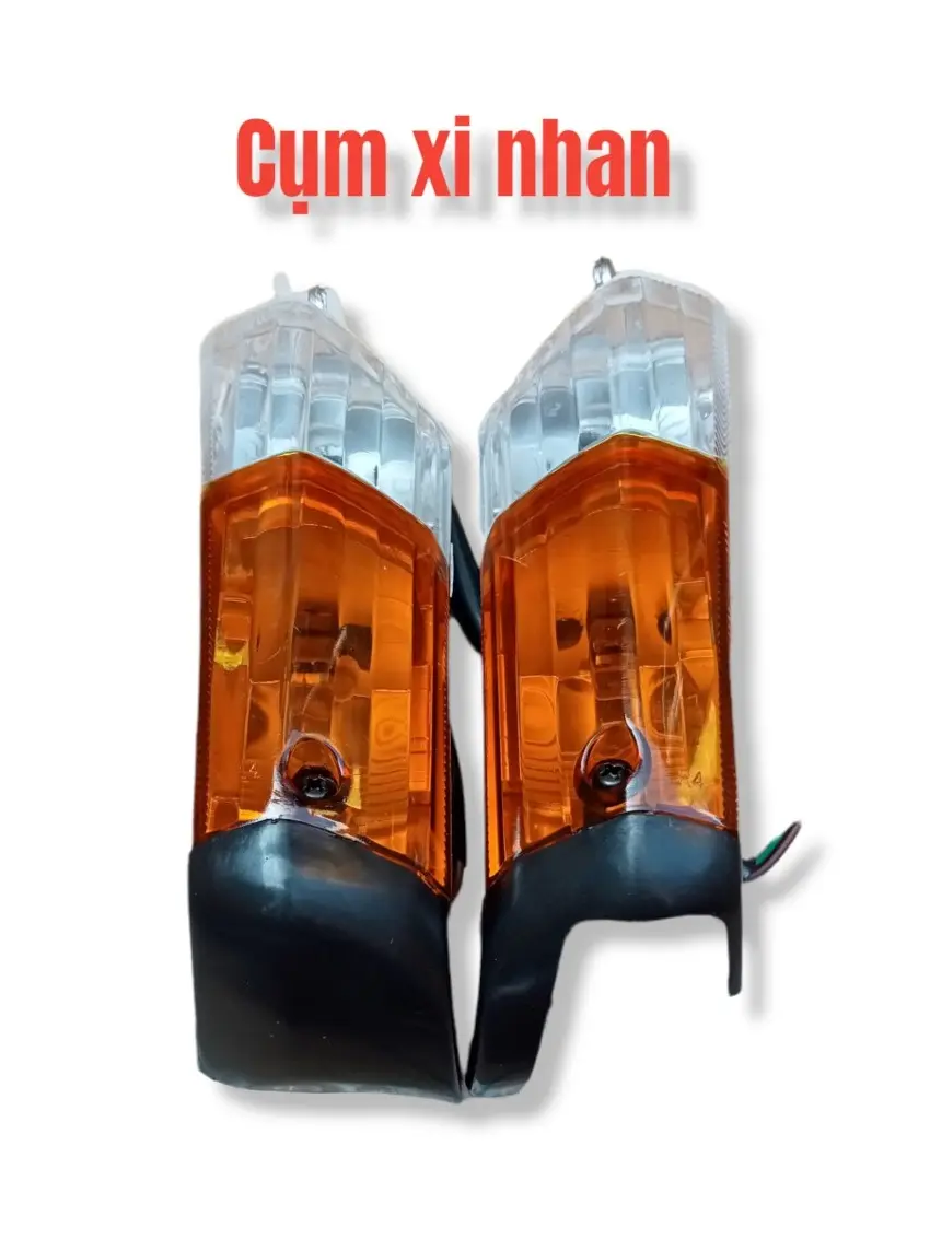 Cụm Đèn Xi Nhan Trước Dream (kèm bóng đèn đầy đủ) - Loại Tốt UMV Kem