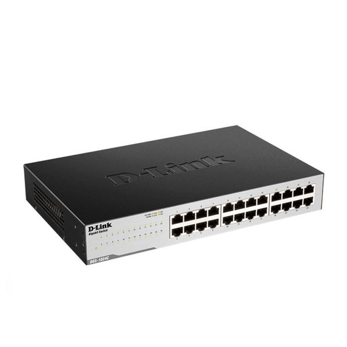 Jual DLink DES-1024D Switch Hub 24 Port Fast Ethernet 10/100 Mbps ...