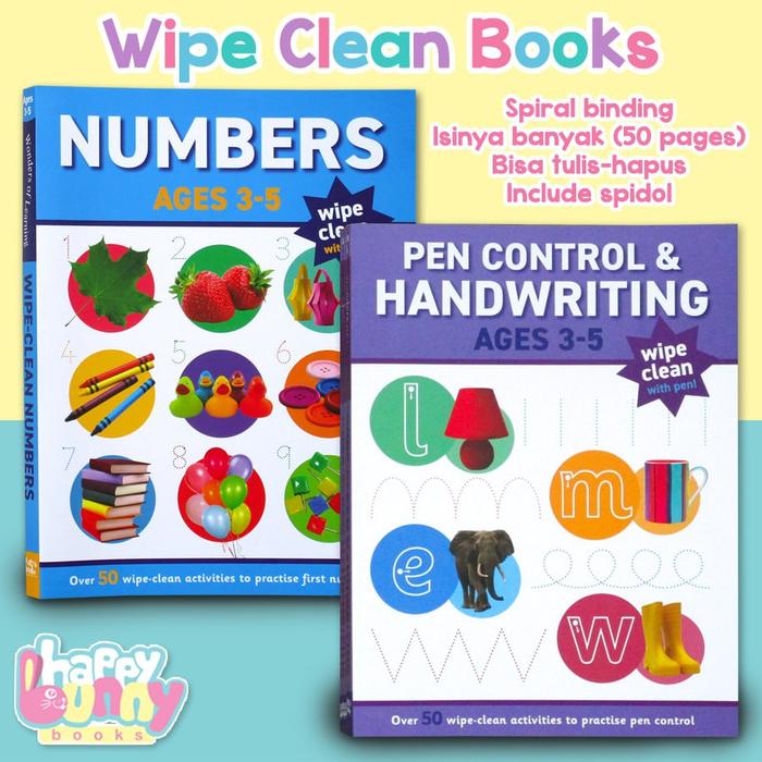 Promo Wonder of Learning Numbers / Pen Control & Handwriting Wipe-Clean ...