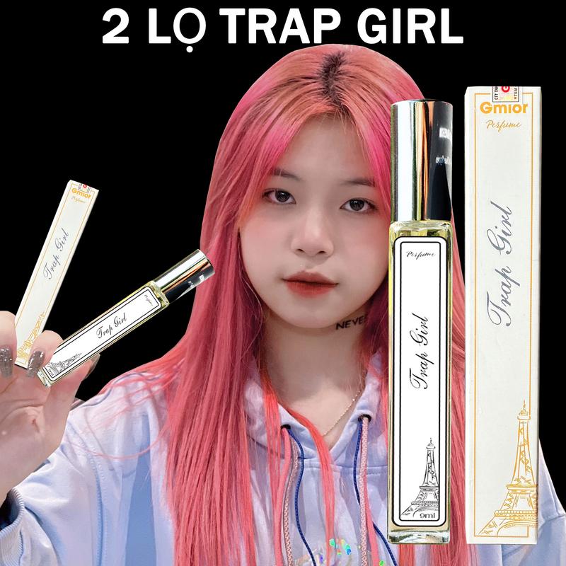 Combo 2 Lọ Nước Hoa Nữ Trap Girl 10ml Chính Hãng Lưu Hương Trên 12 Tiếng Perfume Cosmetic Tinh Dầu Women