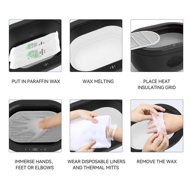 200g Paraffin Wax for Foot Care Hand Care, Foot Scrubber Wax for Calluses Removal, Exfoliating Foot Scrubber, Hard Skin Remover, Skin Care Products 3