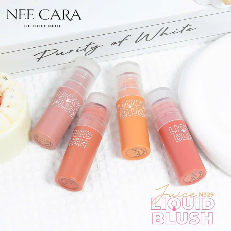 Má hồng kem Nee Cara chất mỏng nhẹ dễ thoa đều - Thái Lan