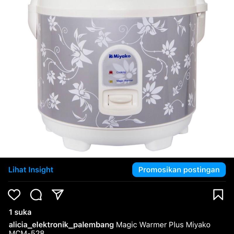Magic Warmer Plus Miyako MCM-528 Garansi Pabrik 2