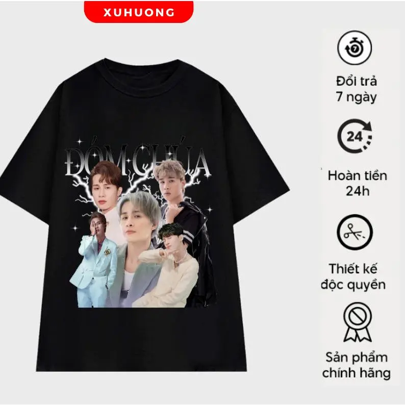 XUHUONG ÁO IN HÌNH JACK 97 dành cho f an ĐOM  phù hợp với nam nữ, áo phông unisex cổ tròn tay ngắn cao cấp nam nữ  Menswear Cotton