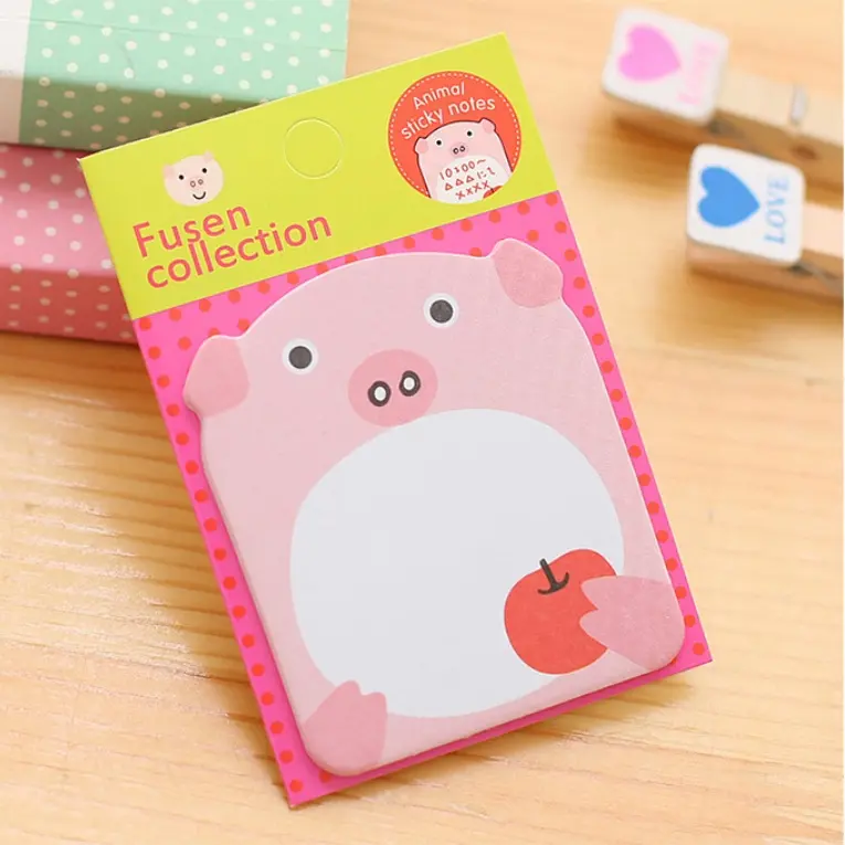 Giấy nhớ hình các con vật dễ thương đáng yêu,kute_Đồ dùng học tập cho bé giá rẻ 8