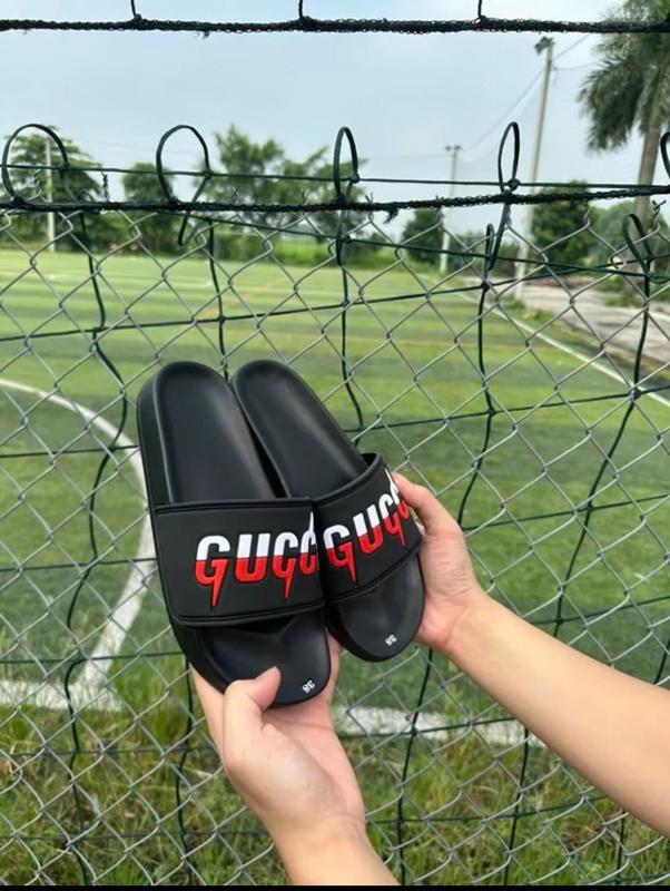 Dép quai ngang Gu chì tia sét, đế đúc nguyên khối, lịch sự, sang trọng 0