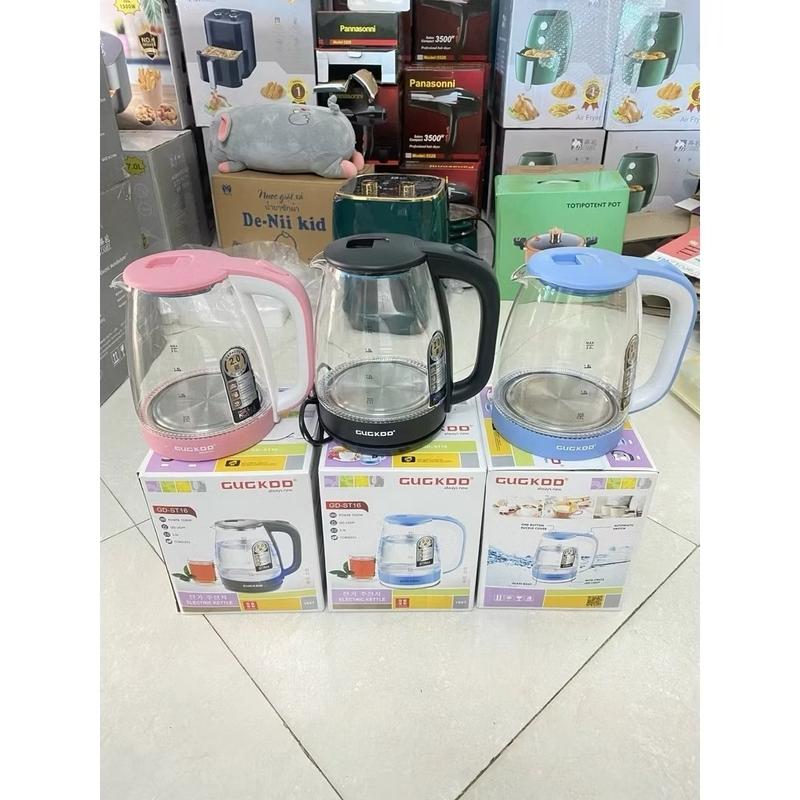 Product Introduction of Ấm Siêu Tốc Thủy Tinh GUGKDD 2.0L Cao Cấp Công Suất 1300W, Thủy Tinh Trong Suốt Cường Lực Đèn Led Tự Ngắt Khi Sôi 9