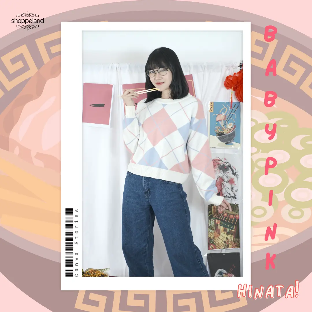 HINATA SWEATER DIAMOND PREMIUM