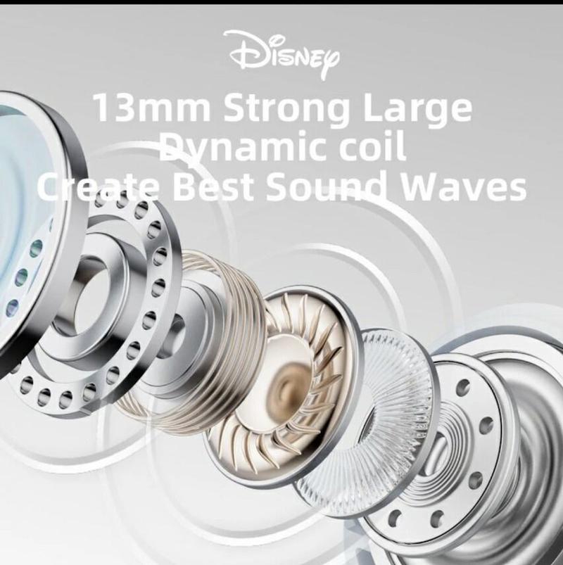 Product Introduction of Authentic Disney Bluetooth Earbuds, Charming and Stylish Wireless Earphones Ideal for Disney Lovers lotso  earphone 2