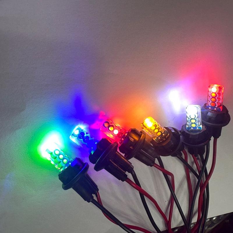 Đèn led demi chớp đuôi ghim điện áp 12v/24v GIÁ CHỈ CÓ 6 BÓNG KHÔNG CÓ ĐUÔI