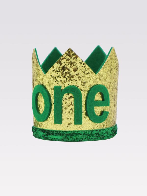 Crown Shaped Birthday Headband, Cute Glitter Letter Pattern Headband for Birthday Party, Fashion Hair Accessories for Girls 4
