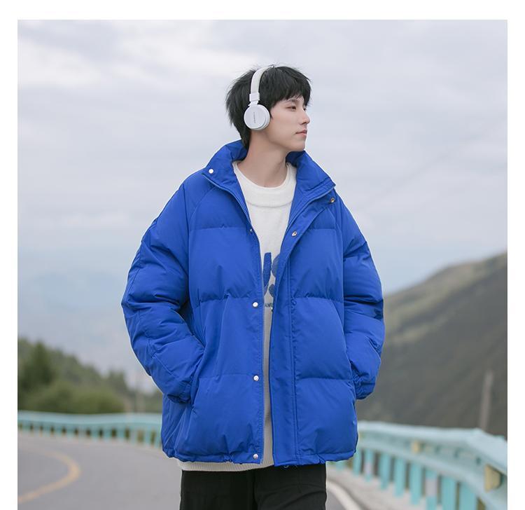 Product Introduction of [Official Genuine] Wolf Warrior Family 2024 New Cotton Jacket for Men Winter Lightweight Warm Down Cotton Coat Trendy Youth Boys Cold-Proof 19