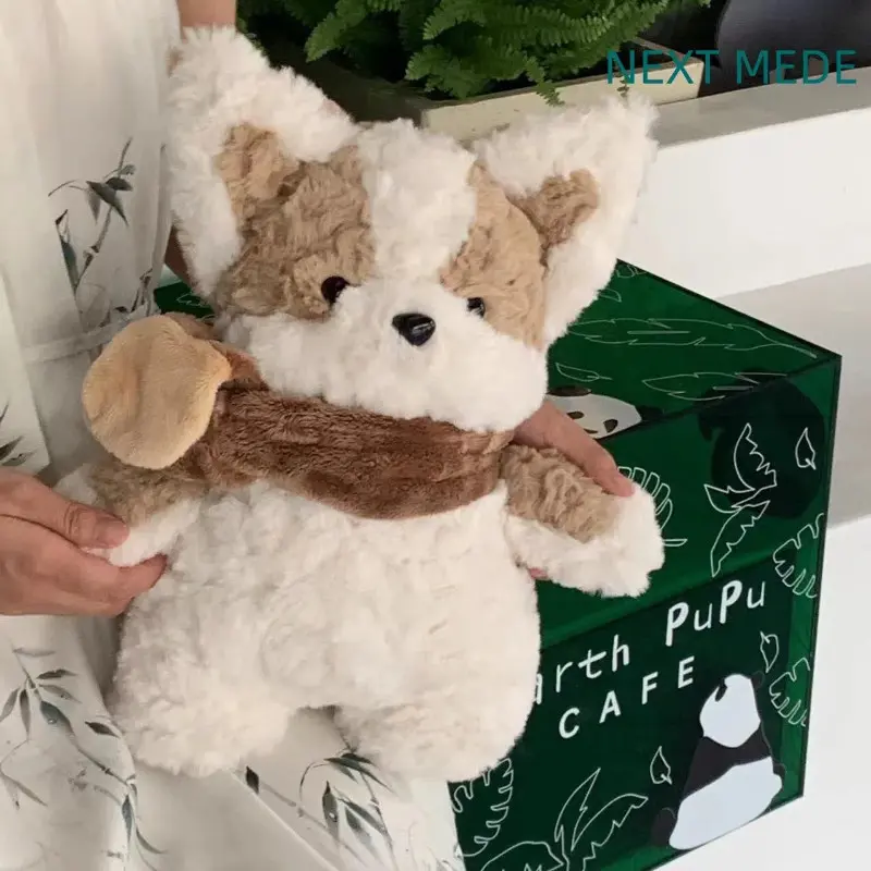 Búp Bê Đồ Chơi Nhồi Bông Hình Cún chó Con, Thời Trang Và Dễ Thương, Thích Hợp Để Ngủ, Thiết Kế Hoạt Hình Dễ Thương, Quà Sinh Nhật 2