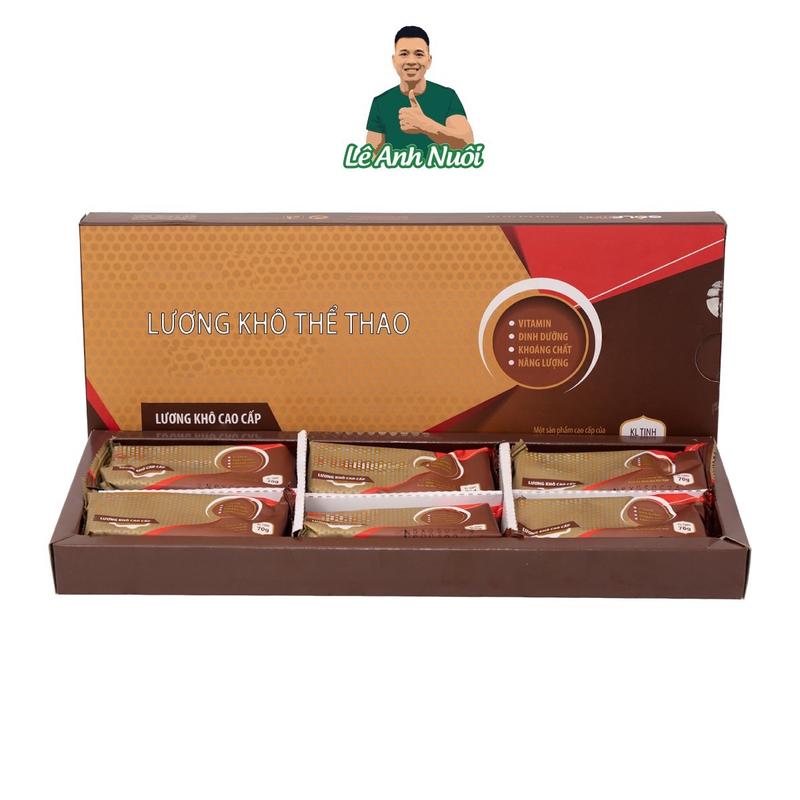 Lương khô thể thao cao cấp 420g 6 gói