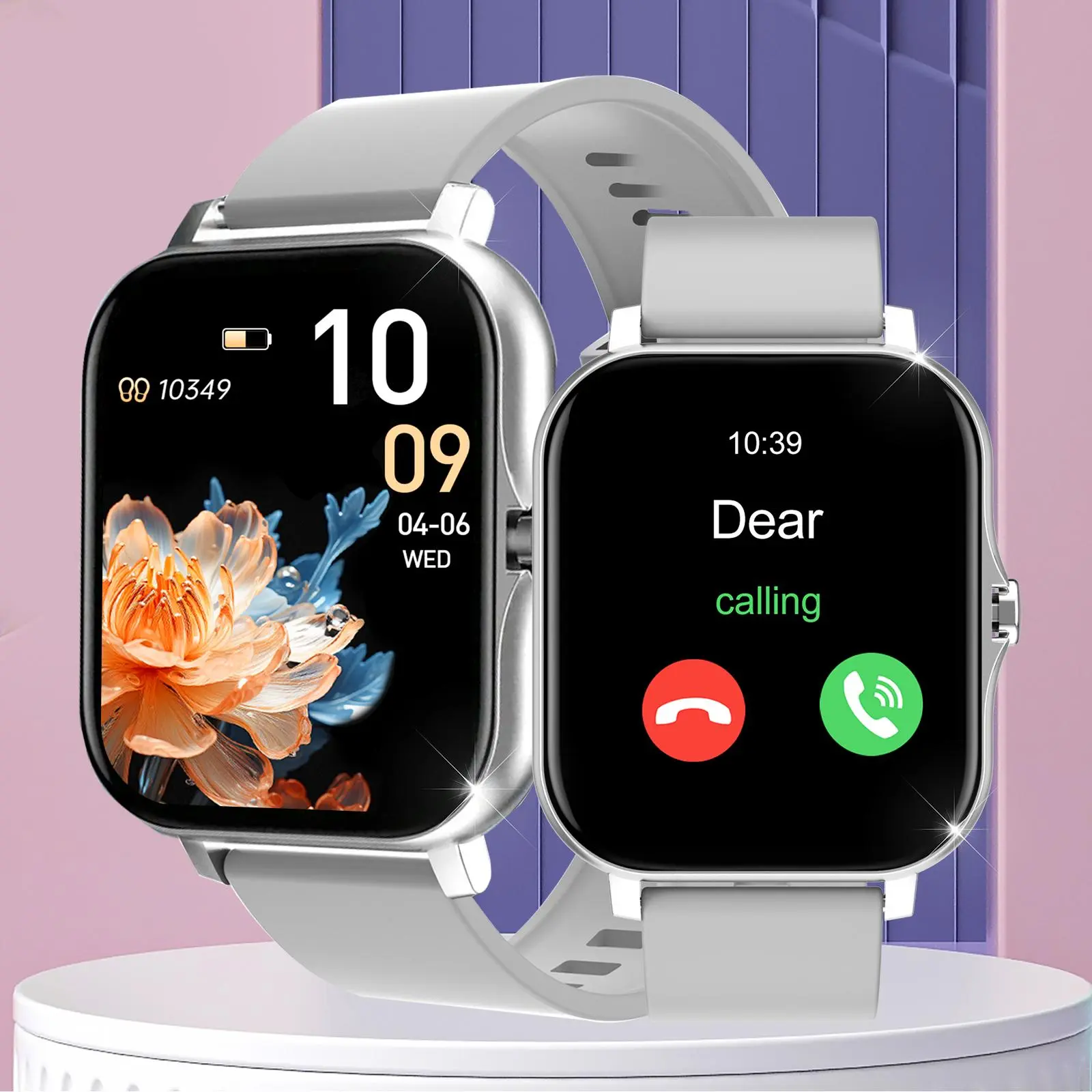 Multifunctional Smart Watch, Fashion Digital Watch with Heart Rate Monitoring and Sleep Tracking, Sports Watch for Women & Men, Wearable