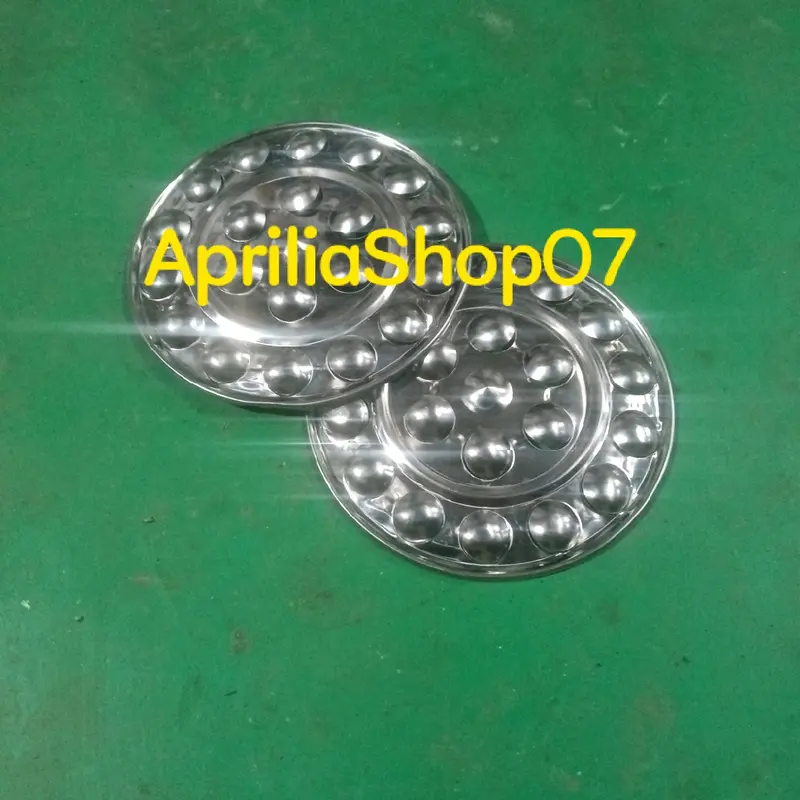 TERMURAH 1 pcs Tatakan refill staenlis baling² puteran happy grill roster. ukuran 13cm. masuk di semua panggangan happy grill roaster bbq 3