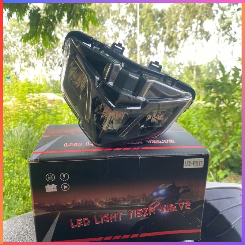 Chóa Đèn Led Ex150 - Đèn Pha Chip Led Siêu Sáng Cho Yamaha Exciter 150 2019 + Y15Zr Led