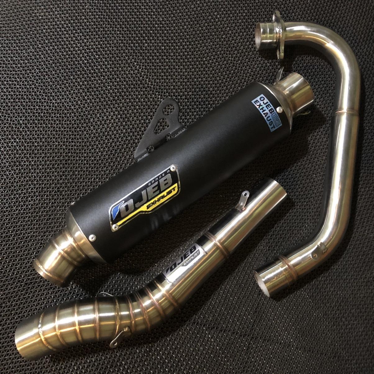 KNALPOT CB GL MP TIGER SCORPIO ORIGINAL OJEB EXHAUST TYPE BULAT JENONG