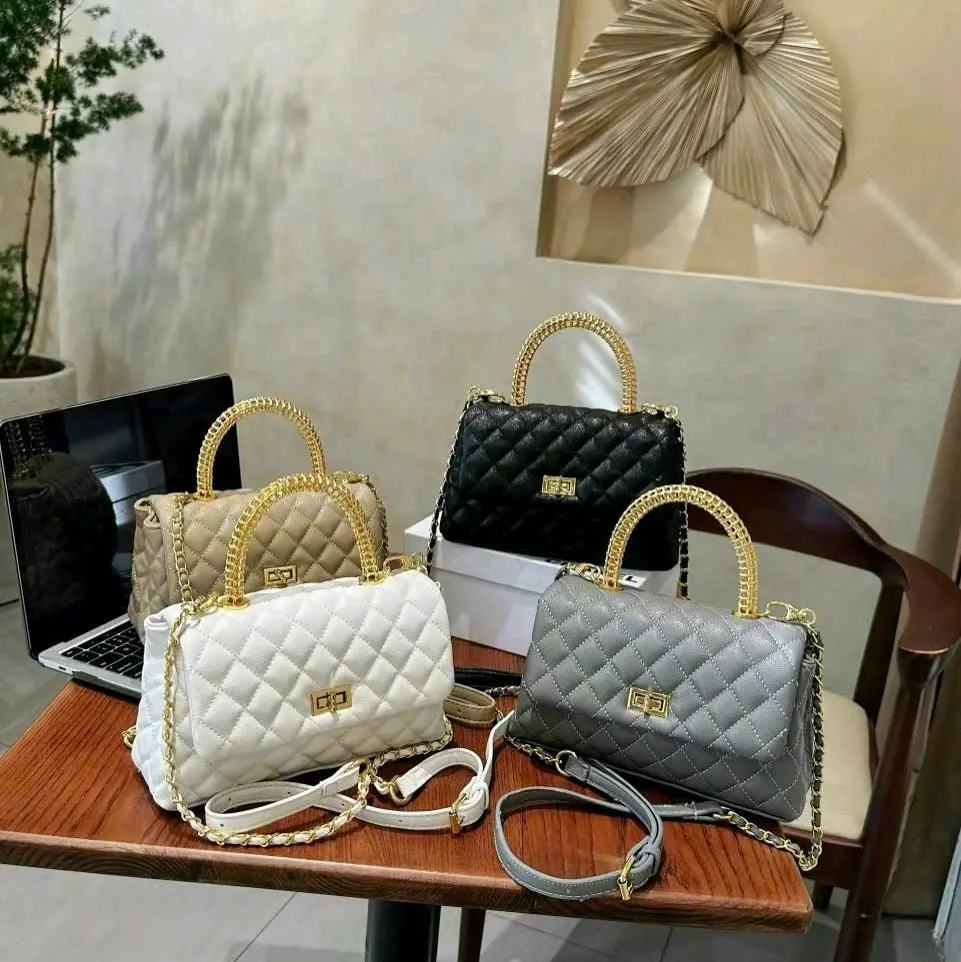 túi xách nữ da hạt quai kiềng Da PU