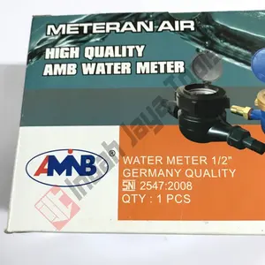 AMNB Meteran Air PLASTIK PVC 1/2 Inch SNI