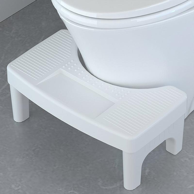 Removable Toilet Step Stool, Plastic Portable Toilet Auxiliary Step Stool, Modern & Simple Design Bathroom Non-slip Footstool For Adults & Children 5