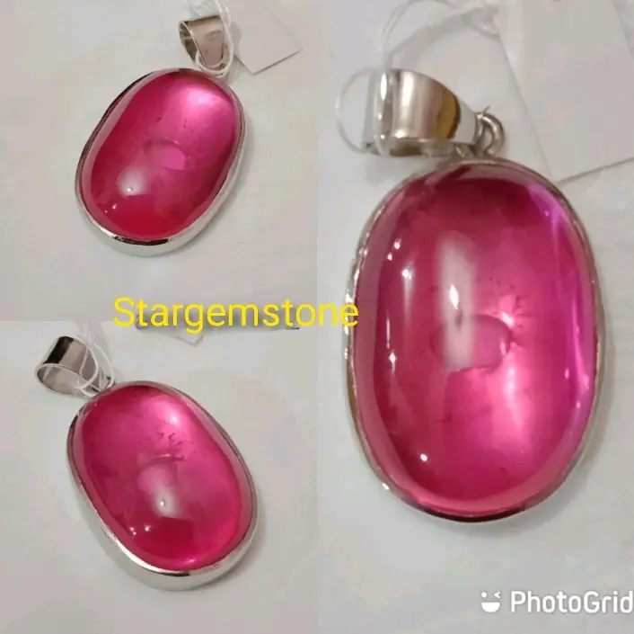 Liontin Batu Merah Siam Rosse Natural Bangkok top Quality's