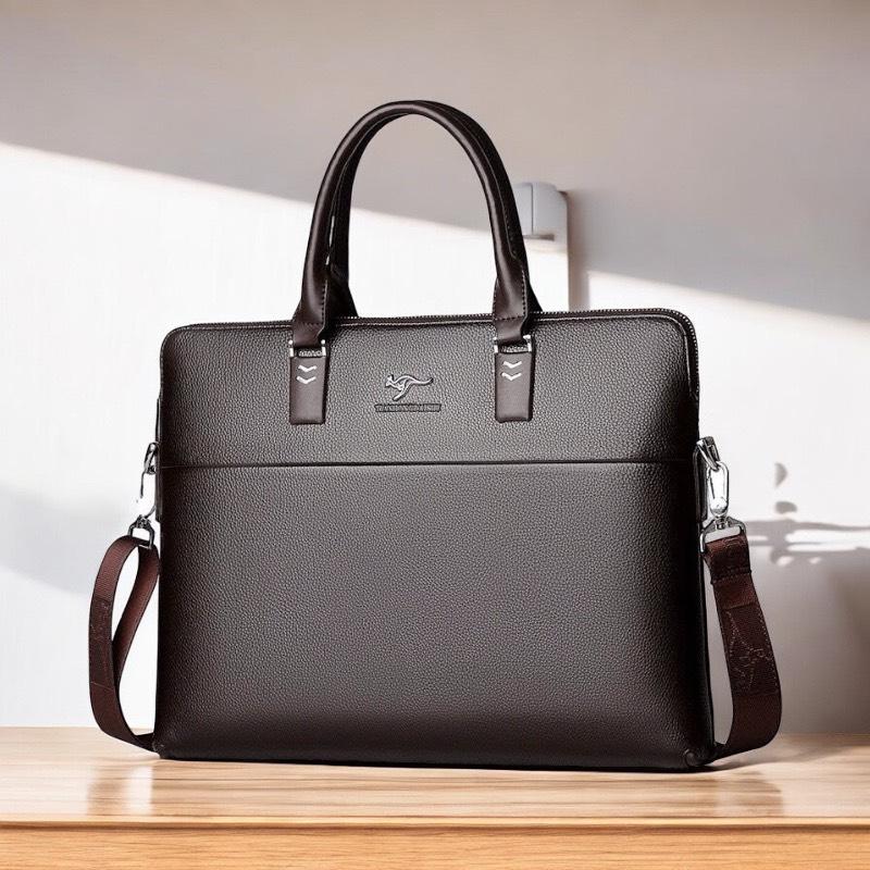 Cặp da PU nam sang trọng doanh nhân vip 07 đựng laptop 15-16 inch [XÃ HÀNG] Bag Đeo Vai