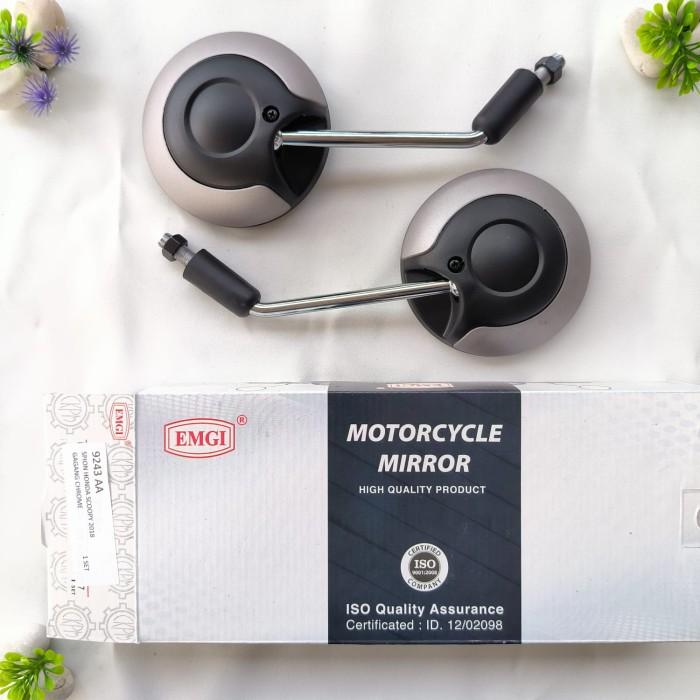 SPION MOTOR ALL NEW SCOOPY 2018 MODEL ORIGINAL KUALITAS KACA ASLI EMGI 6