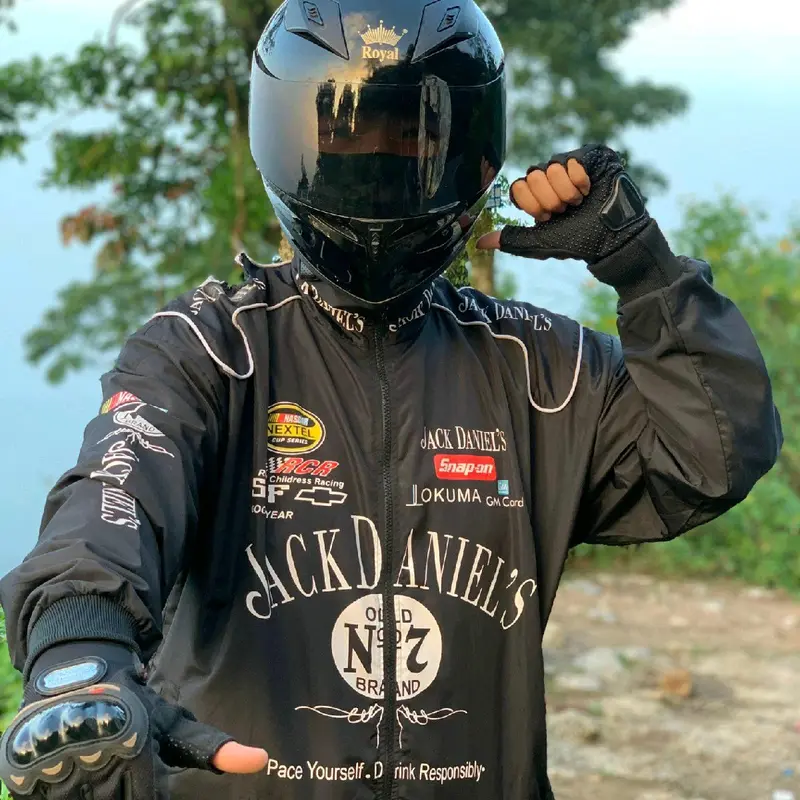 ÁO KHOÁC JACK DANIELS DÙ 2 ÁO IN LỤA 2