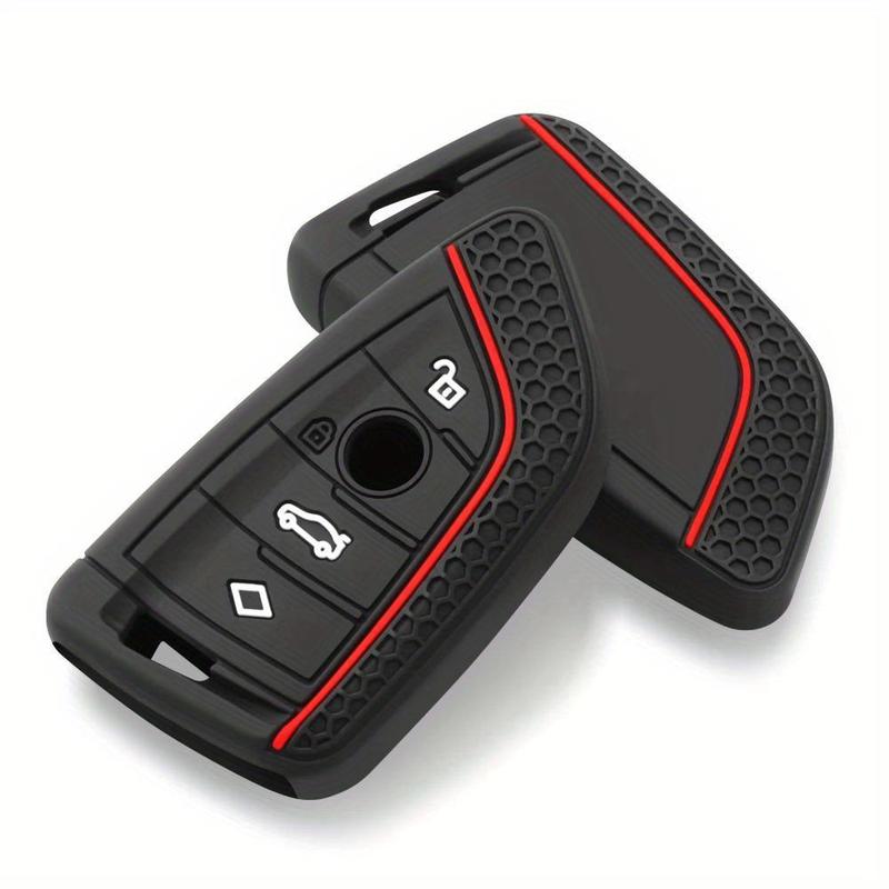 Product Introduction of Silicone Car Key Case, Car Key Protector, Keychain Key Case for BMW X1 X3 X4 X5 X6 Series 1 2 3 5 7 G20 G02 G05 G31 G23 F34 F15 F40 IX3 Smart Key 9