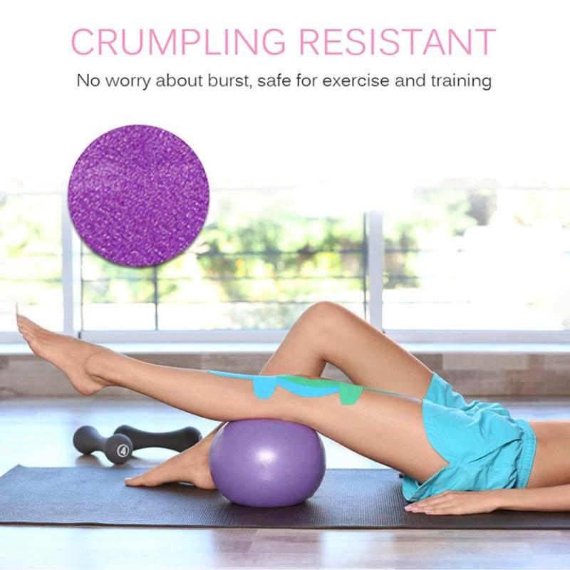 Product Introduction of Yoga Ball Explosion Proof Yoga Ball Small Yoga Ball Yoga 25cm Ball Ball Exercise K7U9 28