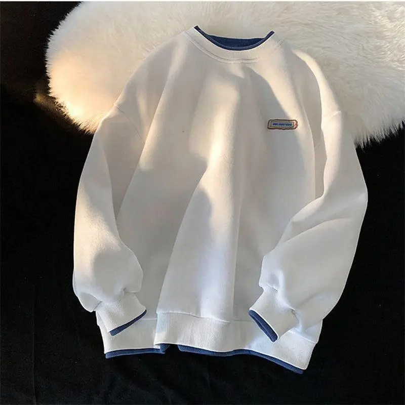 Áo Sweater  Nỉ Lót Lông Tay Dài Nam/Nữ  Brand HB 7 màu Hottrend Phong Cách Hàn Quốc Menswear Dài Tay Hoodie áo khoác chui áo
