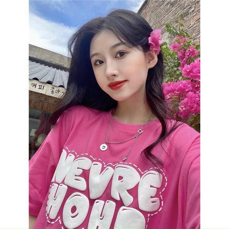 ÁO THUN FROM RỘNG NEVER HOOD  FORM FREESIZE 40KG ĐẾN 70KG XUSHOP92 8