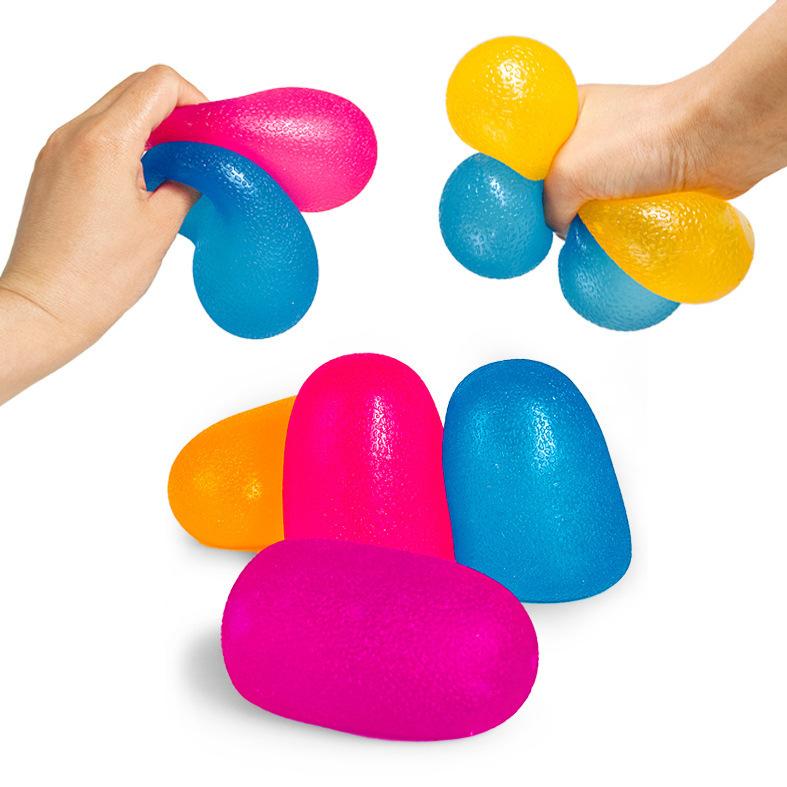 Product Introduction of Muscle Creative Skittles Pinch Candy Malt Sugar Squeezing Toy Decompression Slow Rebound Small Toy 14