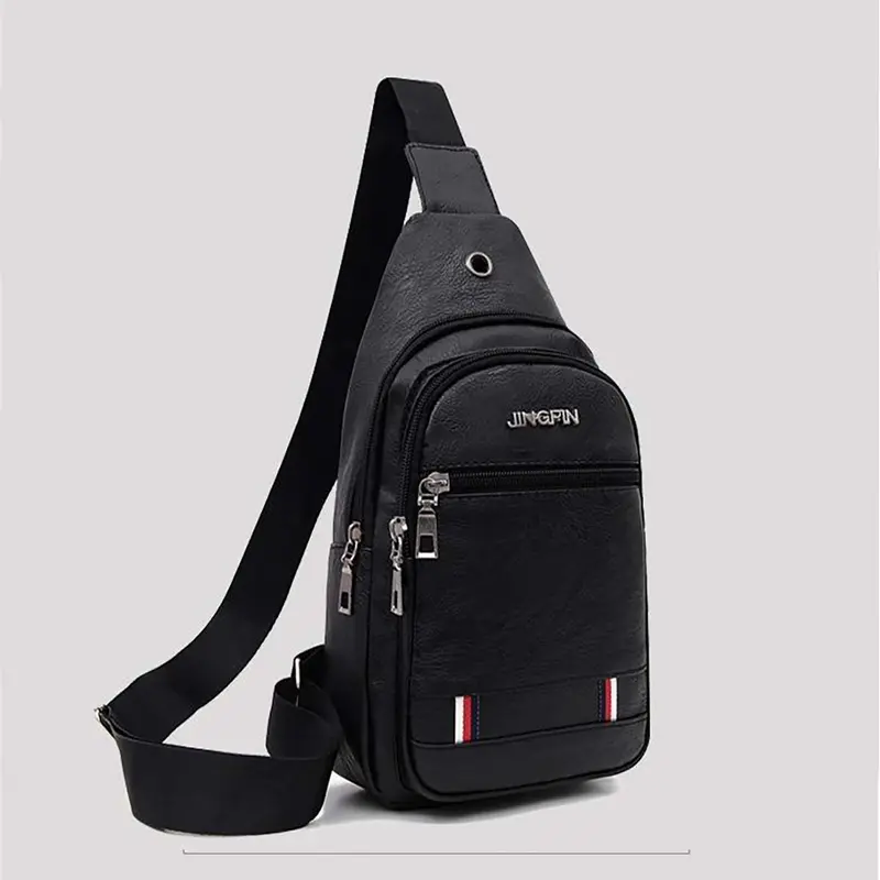 {Được Kiểm Tra Hàng} Túi đeo chéo nam mini nhỏ gọn Bag Da PU 7