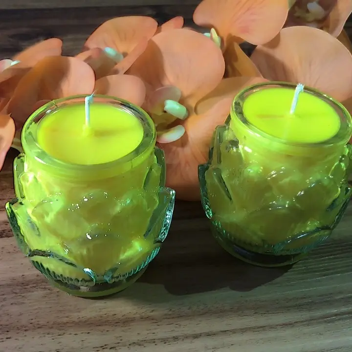 12 ly nến bơ đài sen thành phẩm