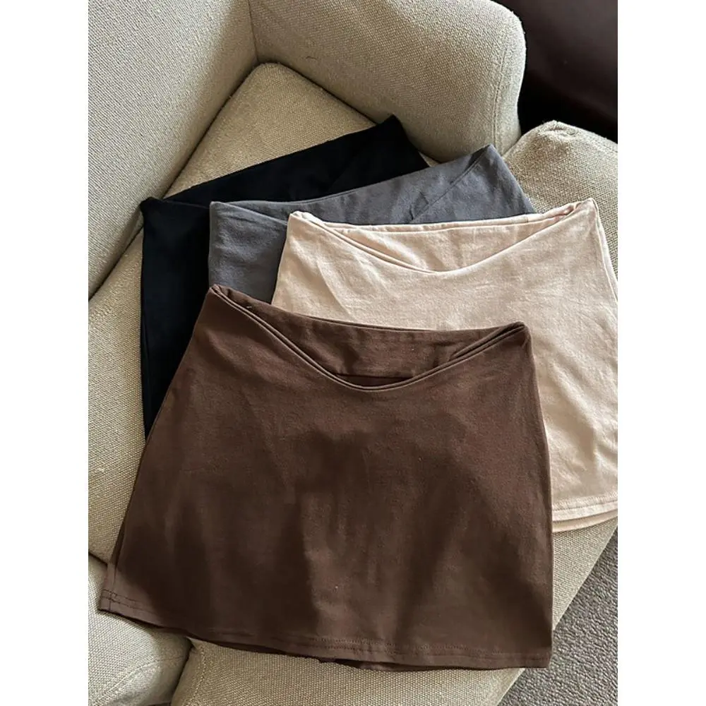 Chân Váy Bodycon Phong Cách Hàn Quốc, Thiết Kế Cổ Điển Cô Gái Nóng Bỏng, Trang Phục Hở Eo Chân Váy Nhỏ Quần An Toàn Cho Nữ, Thích Hợp Cho Mùa Hè