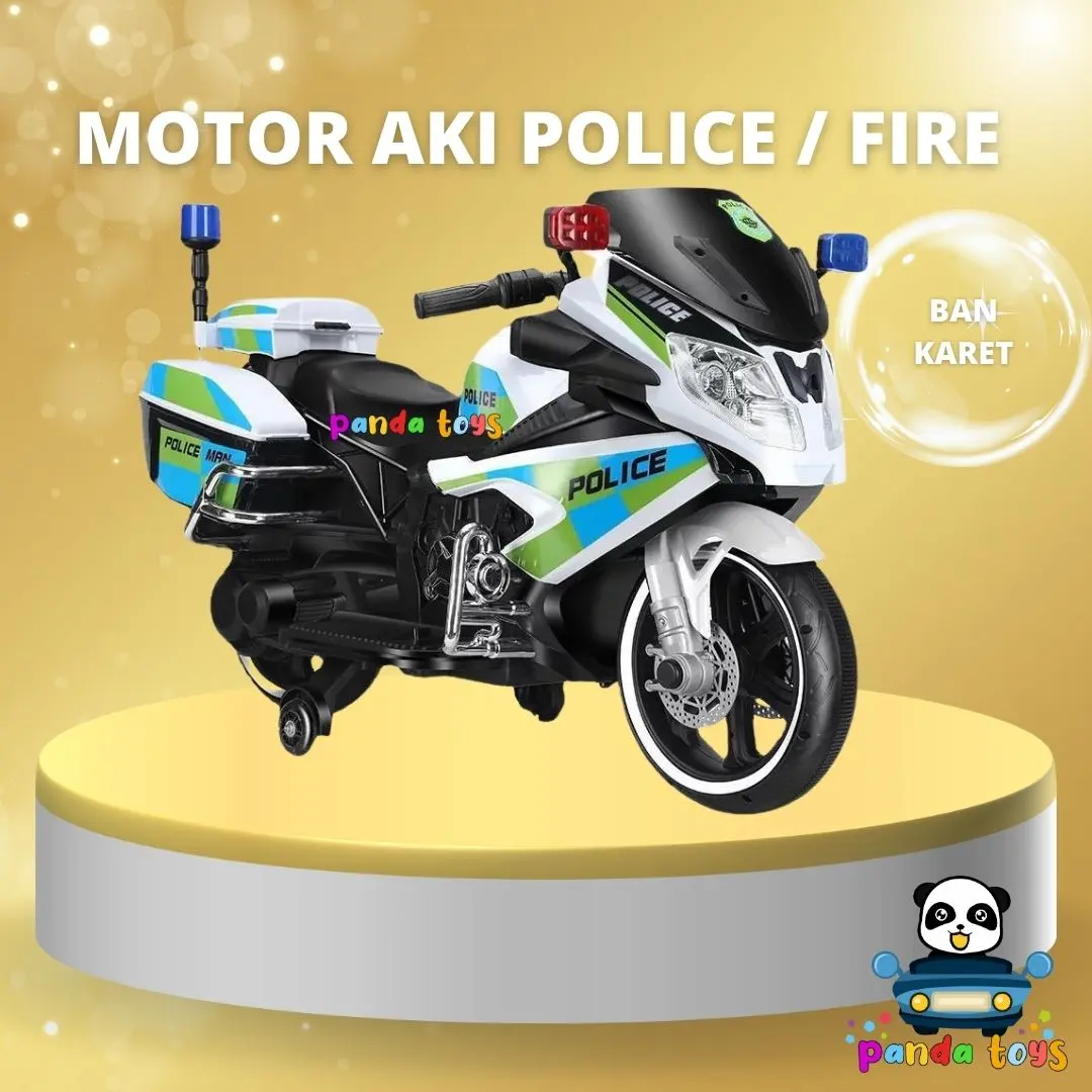 Mainan Motor Aki Anak Police KYZ-026M - Fire KYZ-026M Police Fire 12V
